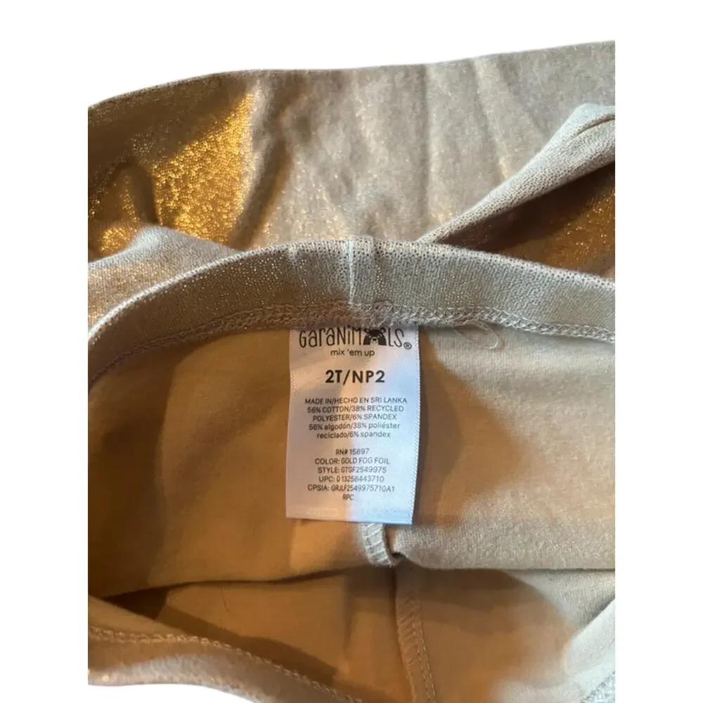 Garanimals Gold Girl's Leggings Size 2T